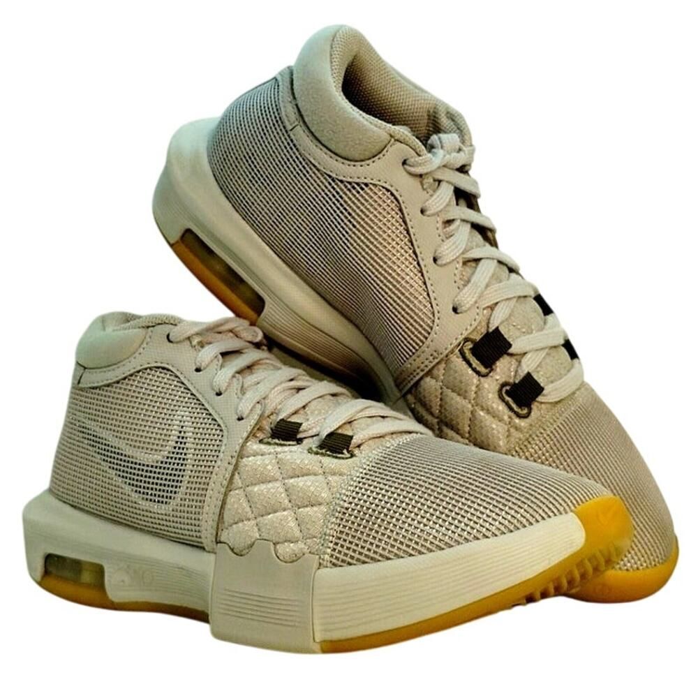 Nike Lebron Witness Gray Basketball Sneakers - Size 8